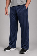 Big & Tall - Dri-Wize™ Smooth Finish - Jog Suit Pant - Solid Open Bottom Pants picture