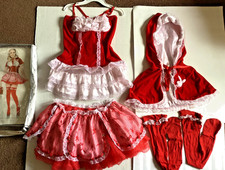 Vintage Official Playboy Costume Collection Y2K Little Red Vixen MEDIUM READ picture