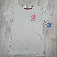 Marvel Shirt Large Gray Short Sleeve Tee Avengers Assemble Bioworld New With Tag picture