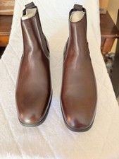 New Calvin Klein Kamden Boots Mens Leather Brown 10 M, 10M 