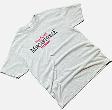 VTG Y2K Margaritaville Jimmy Buffett Las Vegas Graphic Logo T-Shirt Men's L Gray picture