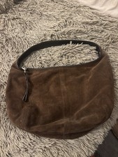 Coach Vintage Y2K Hobo Suede Brown Medium Shoulder Bag E3K- 9222 picture