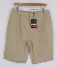 KICKERS UNISEX TAILORED CITY SHORTS ECRU IB picture
