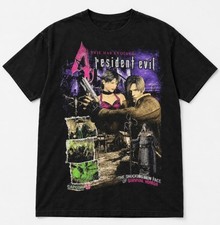 Resident Evil 4 Rare Variant Tee Vintage Horror Video Game T-Shirt Unisex S–5XL picture
