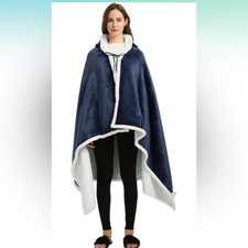 Wearable Blanket Hoodie - Daughter Son Birthday Gift for Mom, Husband Mom Wife picture
