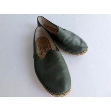 Sabah Denali Green Size 39 Men’s Flat Leather Moccasin Flat Driving Shoe picture