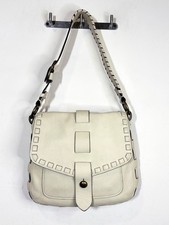 RARE Coach Thompson Legacy Ivory Beige Flap Leather Julia Shoulder Bag Purse picture