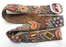 Women's belt, hand-embroidered in Peru, wool craftsmanship picture