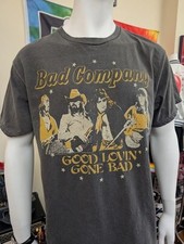 Bad Company band Remake Design 90s Black T shirt classic tee S-5XL picture