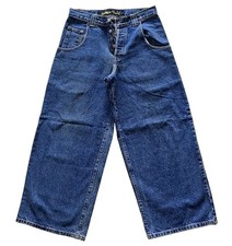 Vintage Dr Martens AirWair Doc Button Fly Denim Jeans 30x30 Made In USA 90s Rare picture