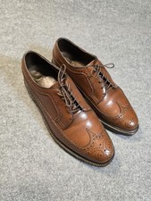The Royal Imperial Florsheim Shoe Classic Brown Men's Wingtip Oxford Shoes picture