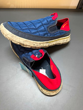 Merrell Hut Moc Men's Quilted Slip-On Casual Shoes Blue/Red/Black US 6.5 picture