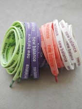 Korean Style Lettering Shoelaces Fashion Sneaker Laces Colorful Shoe Strings picture