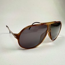 Vintage Carrera 5590 14 Sunglasses Gold Havana Aviator w/ Gray Lenses Austria picture