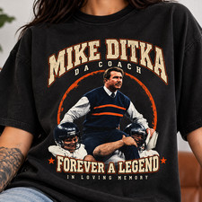 Chicago Football Coach Shirt Legend Tribute Top Unisex Graphic Tee picture