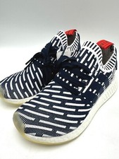 Men adidas Originals NMD R2 PK Primeknit Navy White Shoes BB2909 NIB picture