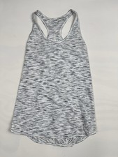 Lululemon Essential Tank Top Tiger Space Dye Black White Women's S Retail $58 picture