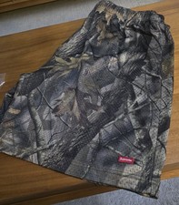 Supreme Small Box Baggy Mesh Short Realtree Hardwoods Camo - Size Large picture