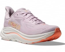 Free Ship HOKA Clifton 10 Women's Shoes Lilac Cream/Tangerine Glow NO FEE picture
