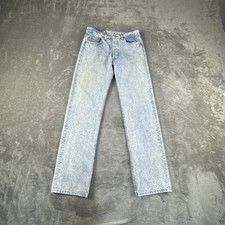 Vintage Levis 501 Jeans Mens 29x32 Blue Stonewash Made in USA Western Button Fly picture