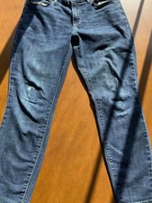 Levi Strauss Signature mid rise skinny jeans in blue (no size tag, fits ~2) picture