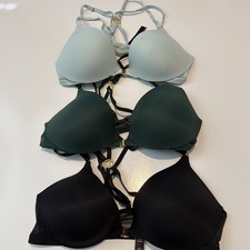 Victoria's Secret Very Sexy Uplift Plunge Set Of 3 34c picture