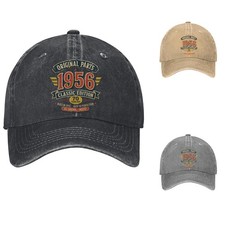 1956 Original Parts Baseball Cap Retro Dad Hat Adjustable Cotton picture