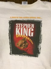 Rare Stephen King  Promo T-Shirt Desperation/The Regulators Signet  XL picture