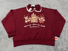 NEW Disney Mickey Minnie Mouse Gingerbread Her Universe Sweater Womens Medium picture
