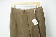 Zanella Giorgio Brown Cotton Mens Chino Pants Sz 48 EU BRAND NEW picture