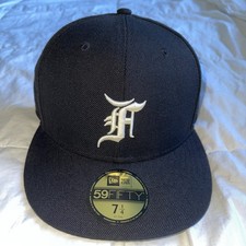 Fear Of God New Era Fitted Hat Black 7 1/4 picture