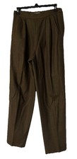 Vintage Romeo Gigli Henri Bendel Womens Wool Pleated Front Pants Slacks Size 44 picture