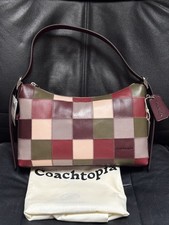 Coach Coachtopia Alter/Ego Slouchy Shoulder Bag Dark Ruby/Olive CFI66 NWT picture