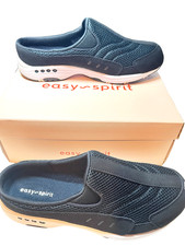 Easy Spirit TravelTime Slip-On Clog Black Walking Shoe Comfort -8M NWB. picture