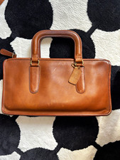 Vintage 1970s COACH Brown Bonnie Cashin Slim Satchel NYC bag picture