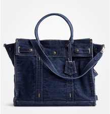 Gap Denim Five Pocket Tote Large Reed Krakoff, Dark Wash, NWT picture
