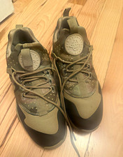 Nike Air Huarache Men’s 8.5 Green/Black Camo Low Top Canvas Lace-Up picture