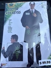 Dr. Ken Abyss Cannabis Collection Marijuana Dispensary Halloween Adult Costume picture