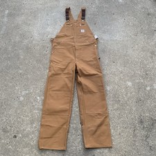 Vintage Carhartt R01 Overalls BRN 38x34 New With Tags  picture