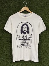 RARE Jesus Is My Homeboy Christ Logo White Crown Tee picture