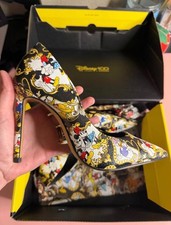 ALDO Disney X D100 Stiletto Pumps Heels Mickey Minnie Stessy Size 5 picture