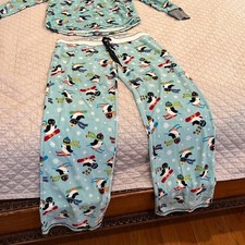 PJ Salvage Penguin Pajamas Womens L picture