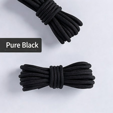 Round Shoelaces Replacement for Boots Sneakers Athletic Sport Shoes 47/55 Inch picture