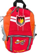 Vintage 2008 LEGO Firefighter Backpack 852206 City Theme - Great Condition picture