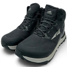 Altra Lone Peak Mid All-Weather Men's Size 10 Black Hiking Shoes  picture
