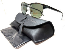 John Varvatos Sunglasses Soho V606 Smoke Tort /Green Polarized Lens 54-17 JAPAN picture