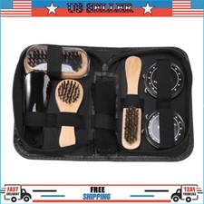 8pcs Shoe Cleaning Polish Shine Care Kits Set For Leather Boots Shoes Sneakers picture