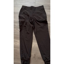 Chicos Zenergy Zen Sport New Woven Jogger Pants Black Size 0R US 4 Regular picture