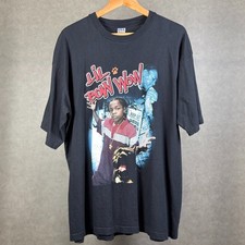 Vintage Y2K Lil Bow Wow Puppy Love Rap Tee XL Double Sided Beware of Dog picture