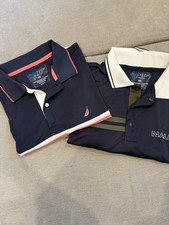New Men's Navtech NAUTICA Polo Navy Blue Size 2XL BNWT picture